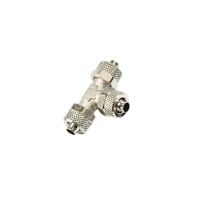 Legris Stainless Steel Threaded Fitting, Tee Hexagon Equal Tee