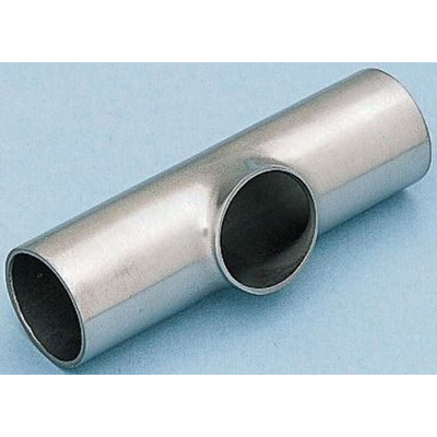 RS PRO Stainless Steel Pipe Fitting Pulled Tee