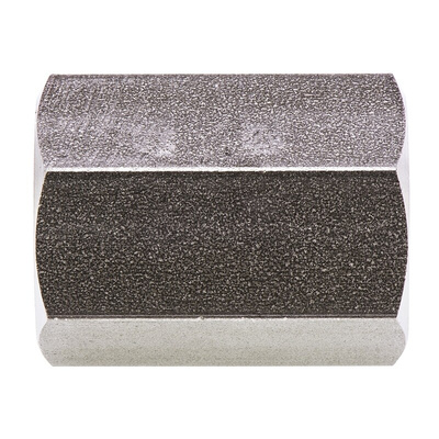 Legris Stainless Steel Pipe Fitting, Straight Hexagon Coupler, Female G 1/4in x Female G 1/4in