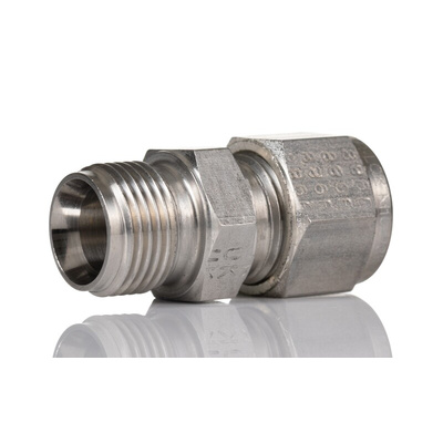 Parker Stainless Steel Pipe Fitting, Straight Union