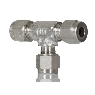 Parker Stainless Steel Pipe Fitting, Tee Union