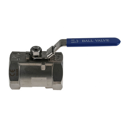 RS PRO Stainless Steel Reduced Bore, 2 Way, Ball Valve, BSPP 2in, 68bar Operating Pressure