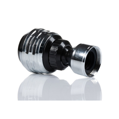 RS PRO Tap Fitting, Swivel Tap Aerator for use with M22 Spout End, M24 Spout End