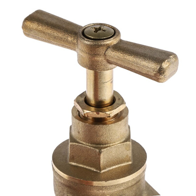 RS PRO Brass Twist Handle Bib Tap, 1/2in