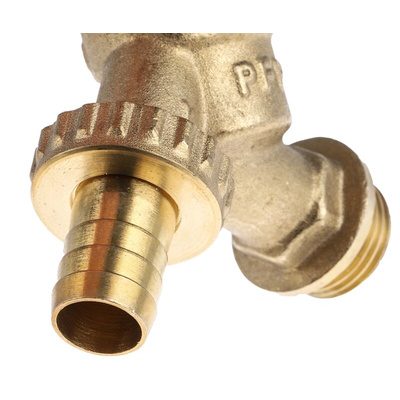 RS PRO Brass Twist Handle Bib Tap, 1/2in