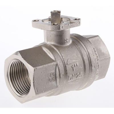 RS PRO Brass Full Bore, 2 Way, Ball Valve