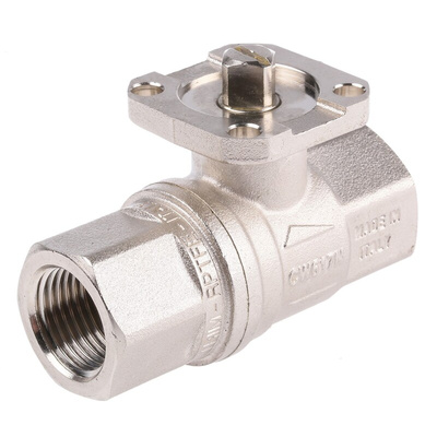 RS PRO Brass Full Bore, 2 Way, Ball Valve
