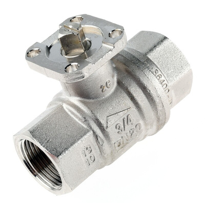 RS PRO Brass Full Bore, 2 Way, Ball Valve