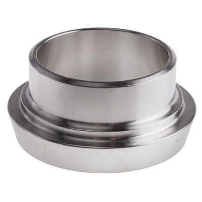 RS PRO Stainless Steel Pipe Fitting, Straight Circular Fitting 38mm