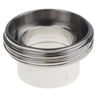 RS PRO Stainless Steel Pipe Fitting, Straight Circular 34.2mm