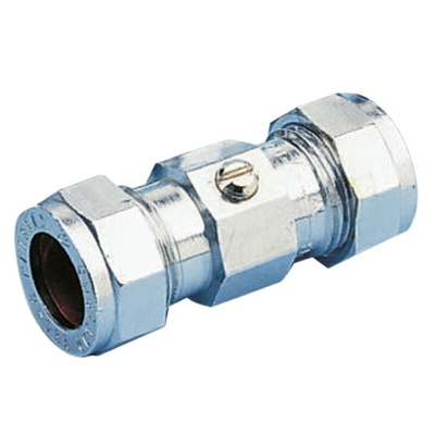 Pegler Yorkshire Brass Reduced Bore, 2 Way, Ball Valve, BSP 22.22mm, 22mm