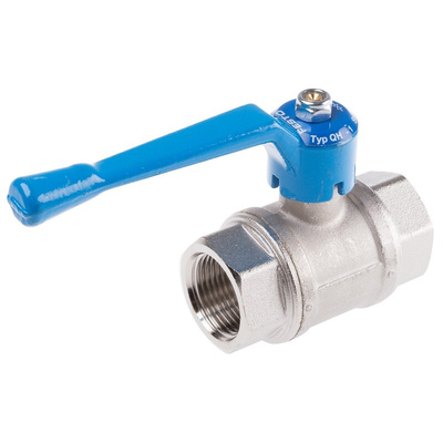 Festo Brass 2 Way, Ball Valve, G 1in, 25mm, -0.95 → 30bar Operating Pressure