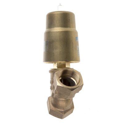 Festo Angle Seat type Pneumatic Valve, BSP 1in, 10 bar