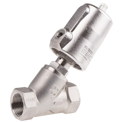Festo Angle Seat type Pneumatic Actuated Valve, BSP 2in, 3 bar