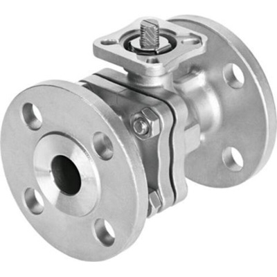 Festo Stainless Steel 2 Way, Ball Valve, 20mm, 20bar Operating Pressure