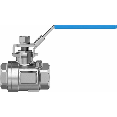 Festo Stainless Steel 2 Way, Ball Valve, NPT 1in, 25mm