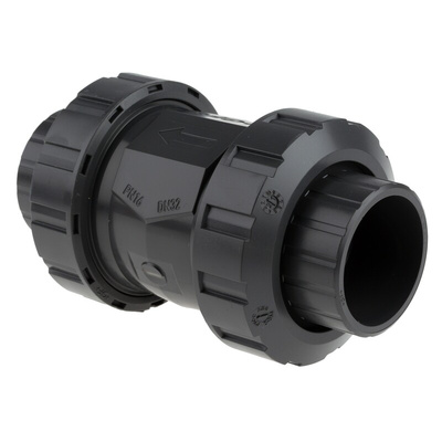 Georg Fischer PVC-U Single Check Valve 1 1/4in, 16 bar
