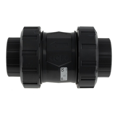 Georg Fischer PVC-U Single Check Valve 1 1/2in, 16 bar