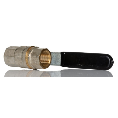 Norgren Nickel Plated Brass Ball Valve, Process Ball Valve, ISO 3/8in, 8mm, -0.4 → 40bar Operating Pressure