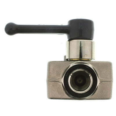 Legris Brass 2 Way, Ball Valve, BSPP 1/4in