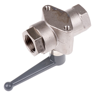 Legris Brass 2 Way, Ball Valve, BSPP 1/2in