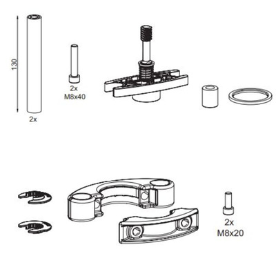 SAUTER REGULATION Motorised Valve, 130mm Pipe Size, 16 bar