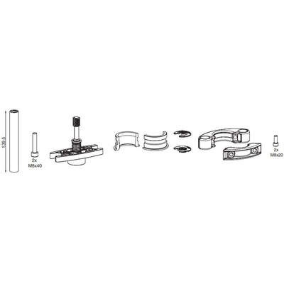 SAUTER REGULATION Motorised Valve, 139mm Pipe Size, 16 bar