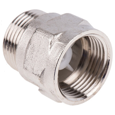RS PRO Brass Non-Return Valve Check Valve, BSP 1in, 16 bar
