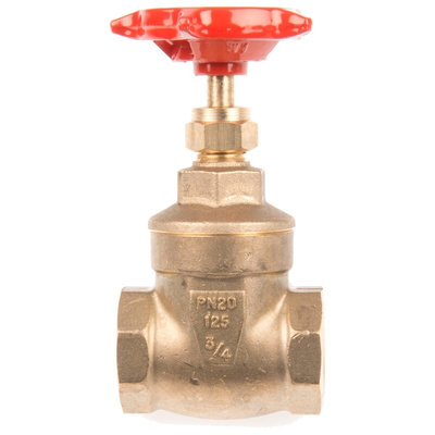 RS PRO Gate Valve, 3/4in