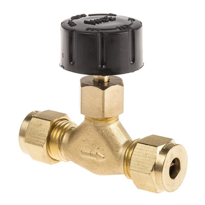 Wade Brass Needle Valve 1/4 in