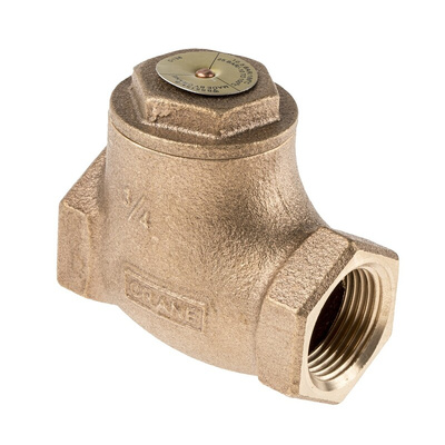 RS PRO Bronze Single Check Valve, BSPT 3/4in, 25 bar