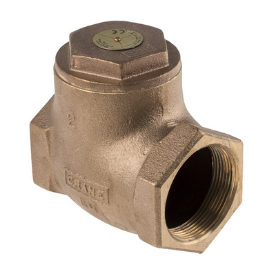 RS PRO Bronze Single Check Valve, BSPT 2in, 25 bar