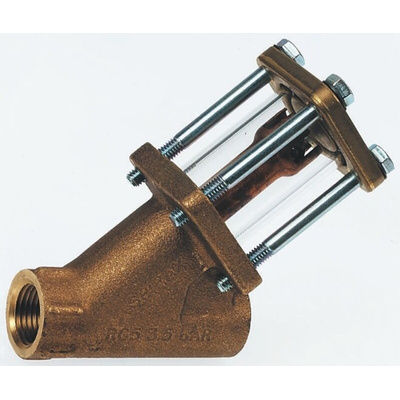 Spirax Sarco Bronze Sight Glass Check Valve, BSPP 3/4in, 3.6 bar