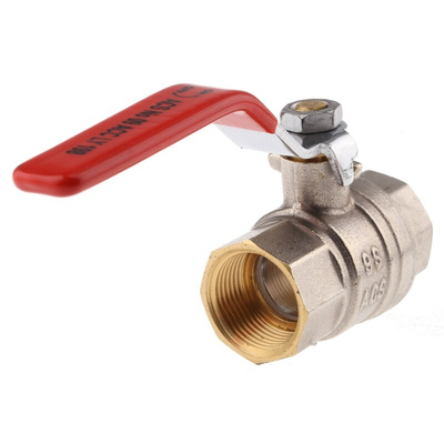 Sferaco Brass Full Bore, 2 Way, Ball Valve, BSPP 3/4in, 40bar Operating Pressure
