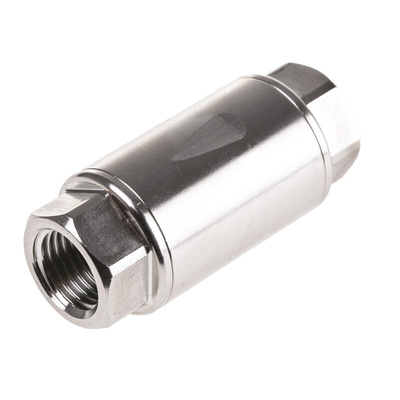 Legris Stainless Steel Single Non Return Valve, G 1/4in, 40 bar
