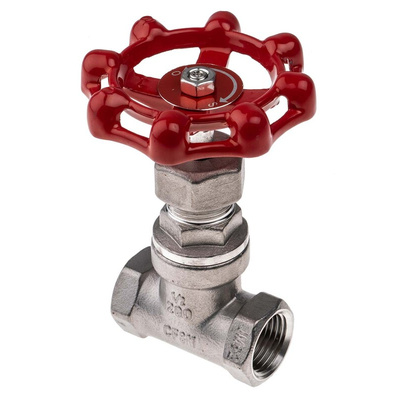 RS PRO Stainless Steel Globe Valve, 1/2 in BSP 32 bar