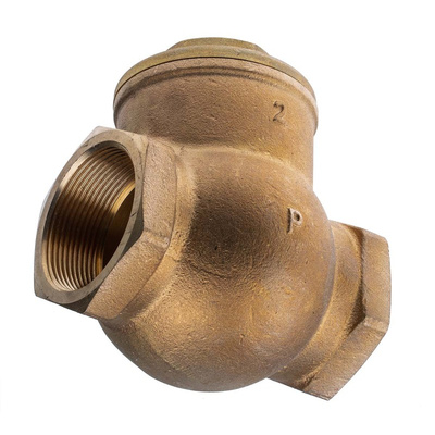 RS PRO Bronze Single Check Valve, BSPT 2in, 20 bar