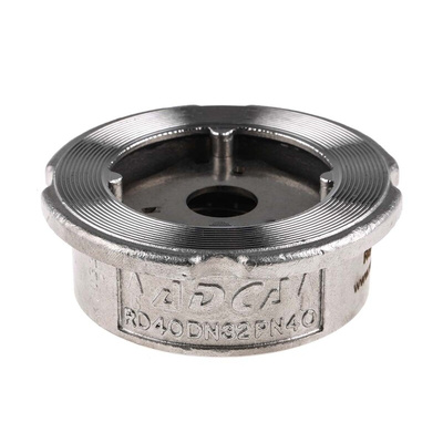 RS PRO Stainless Steel Single Non Return Valve 32mm