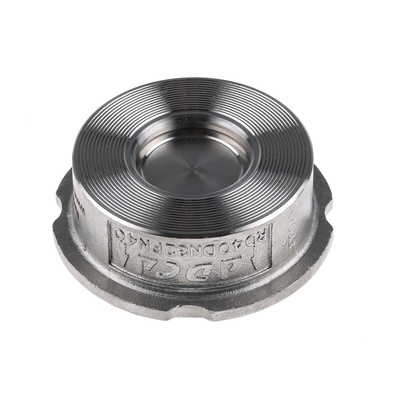 RS PRO Stainless Steel Single Non Return Valve 32mm