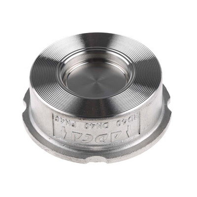 RS PRO Stainless Steel Single Non Return Valve 40mm