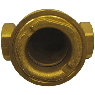 RS PRO Brass Sight Glass Non Return Valve, BSP 1/2in, 12 bar