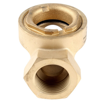 RS PRO Brass Sight Glass Non Return Valve, BSP 1in, 12 bar