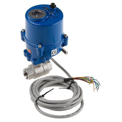 RS PRO Motorised Valve, Ball type , 1000 psi