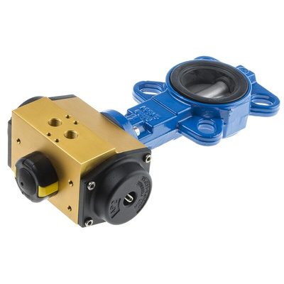 RS PRO Pneumatic Actuated Valve 2in