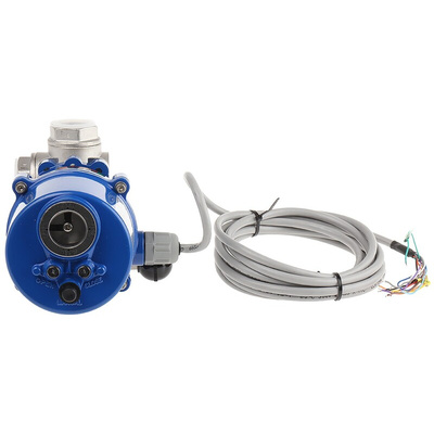 RS PRO 24 V, 110 V, 220 V 3 port Motorised Valve, Ball Valve type , 3/4in Pipe Size, 1000 psi