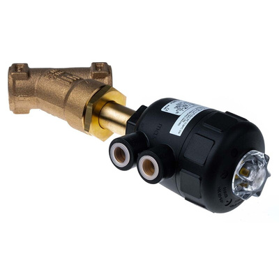 Burkert Angle type Pneumatic Actuated Valve, G 3/4in, 16 bar