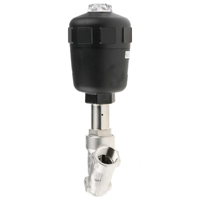 Burkert Angle type Pneumatic Actuated Valve, G 3/4in, 16 bar