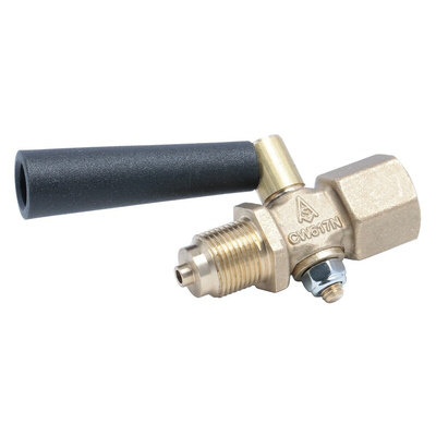 RS PRO Pressure Gauge Cock 3/8 in G Female 3/8 in G Male