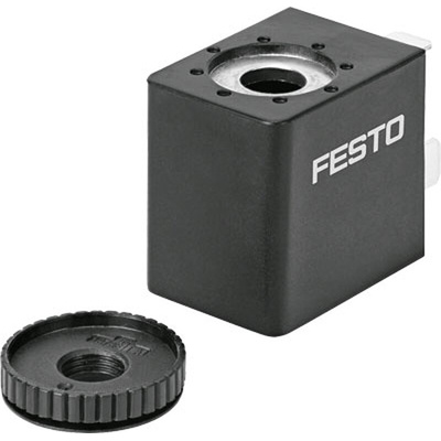 Festo 24 V dc Solenoid Valve Coil