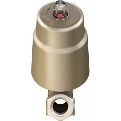 Festo Angle Seat type Pneumatic Actuated Valve, G 1/2in, 40 bar